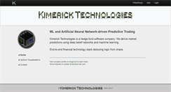 Desktop Screenshot of kimerick.com